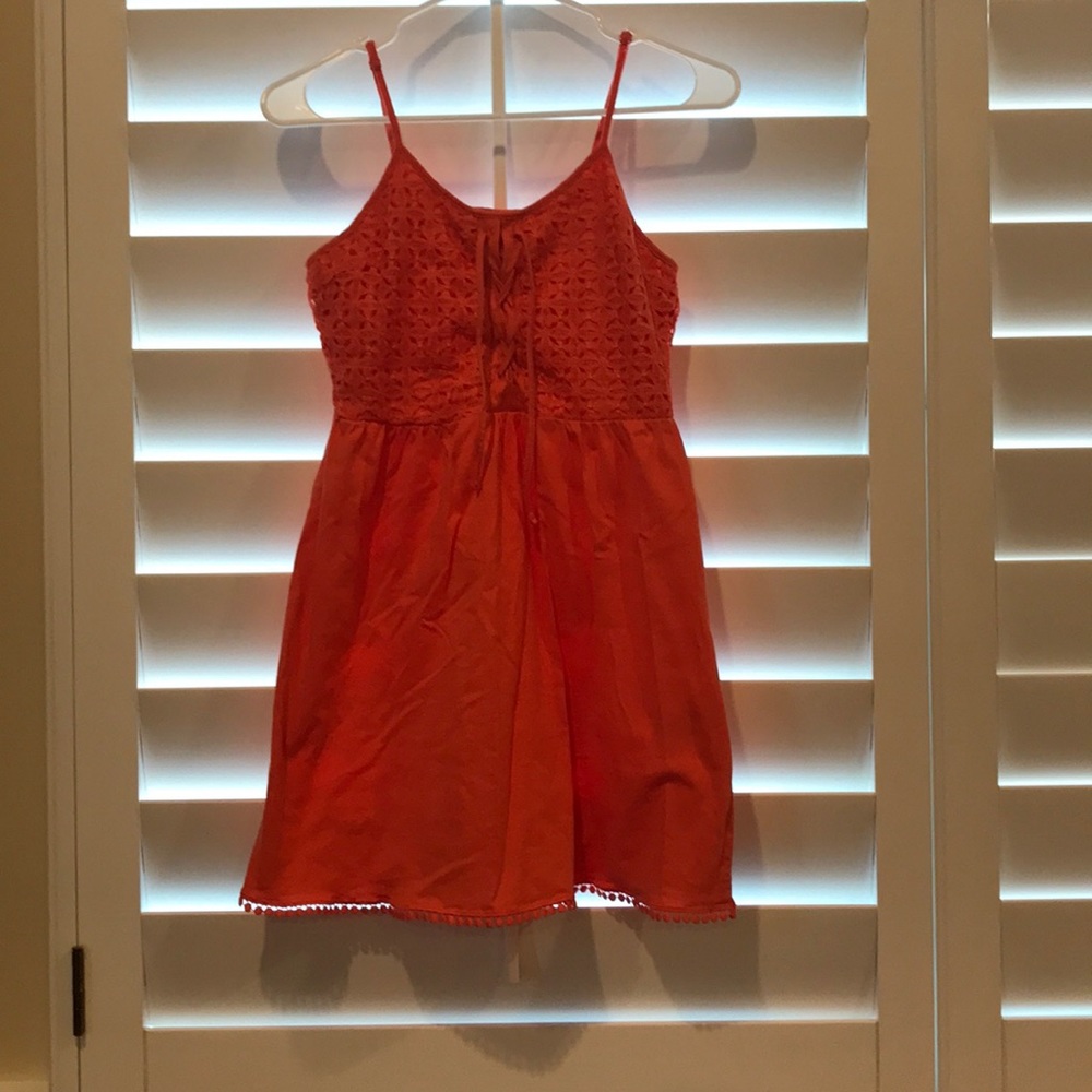 Top Shop Orange Summer Dress